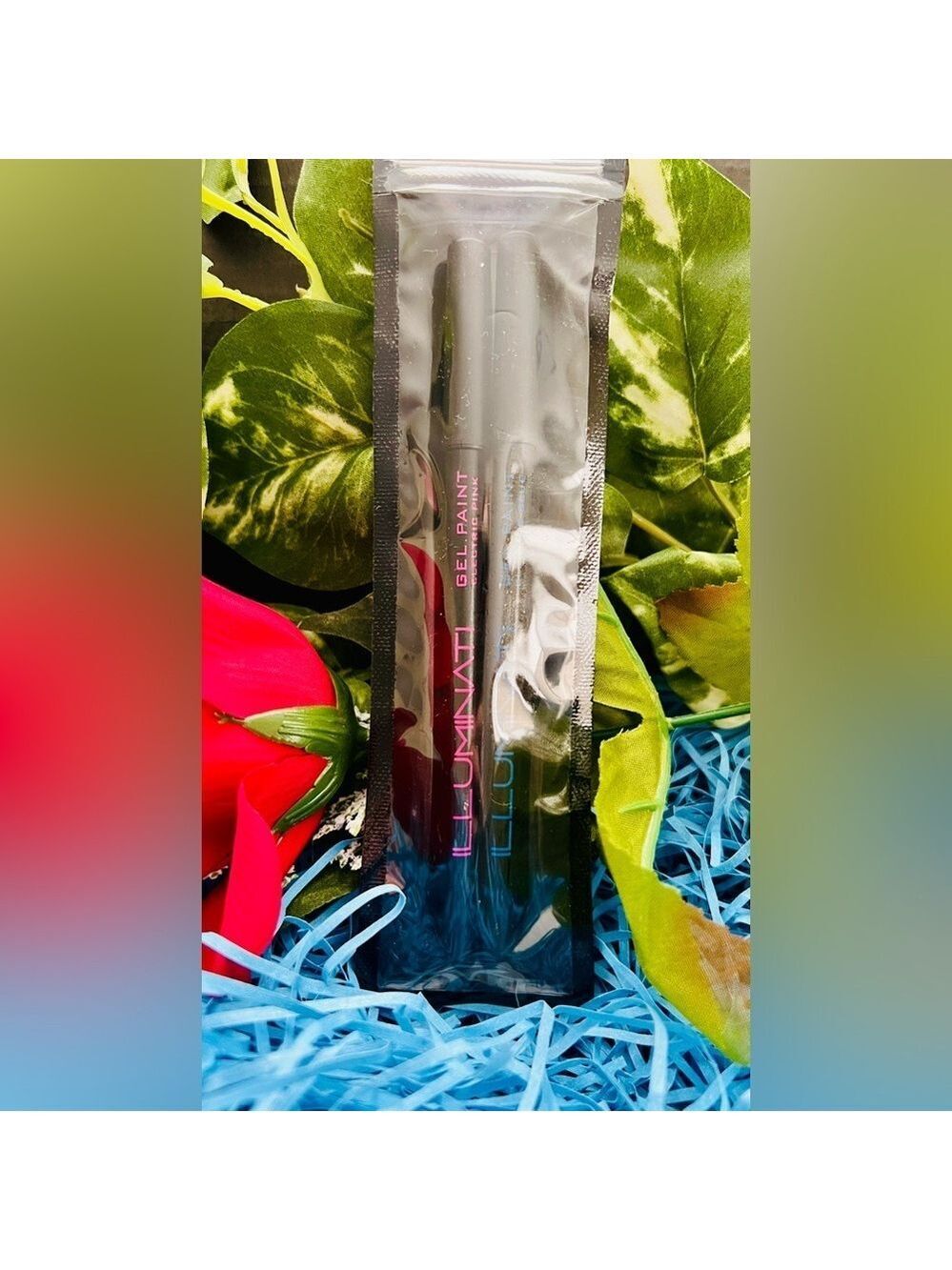 New/Sealed Illuminati Gel Paint Eyeliner Set in Electric Pink & Electric Blue - Picture 11 of 12